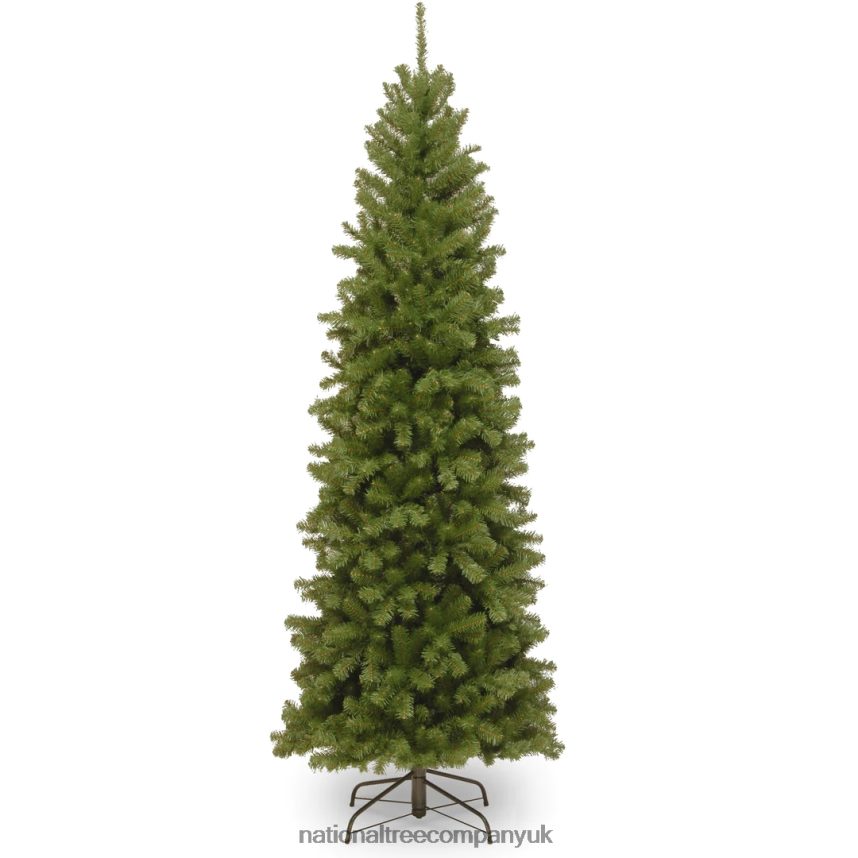 Trees | National Tree Company Artificial Slim Christmas Tree Green North Valley Spruce Includes Stand 6 Feet F2L4F157